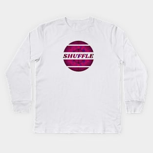 Shuffle dance explosion Kids Long Sleeve T-Shirt